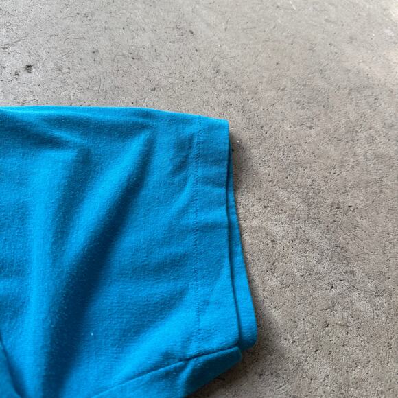 Men's Vintage 80's Hawaii Blue Palm Tree Beach Tropical Tourist Tee Shirt Sz XL - Picture 4 of 6